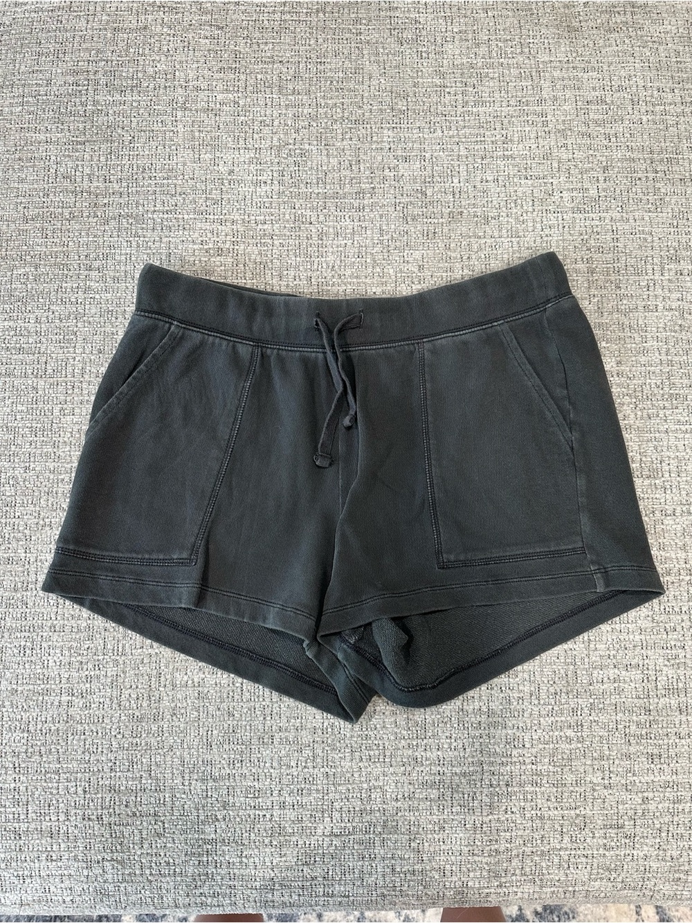 Old Navy Black Athletic Drawstring Shorts